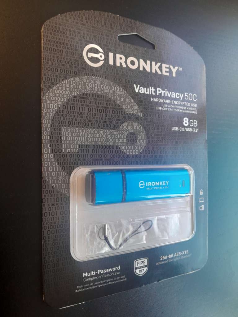 USB Kingston IronKey Vault Privacy 50 Serie